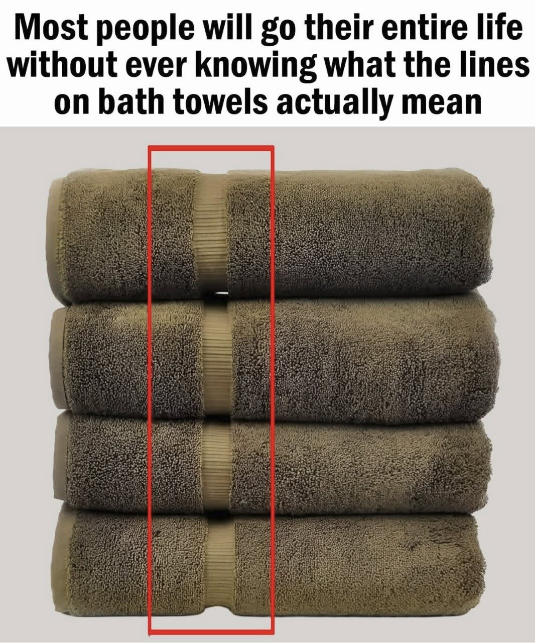 The Secret Code on Your Bath Towels: What Those Lines Actually Mean (And Why They Matter!)