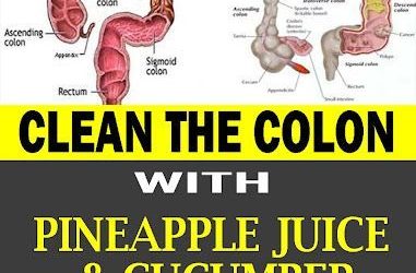 Pineapple Juice And Cucumber To Clean The Colon in 7 Days And Help You Lose Weight