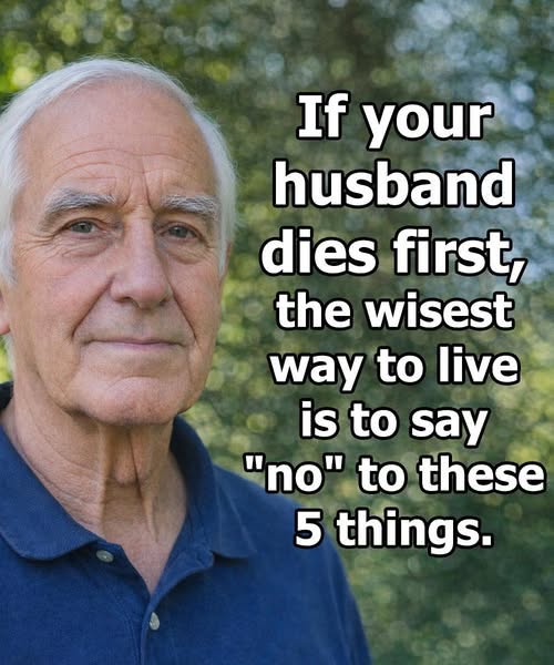 If your partner dies first – avoid these 5 mistakes to live peacefully and strongly even after sixty.