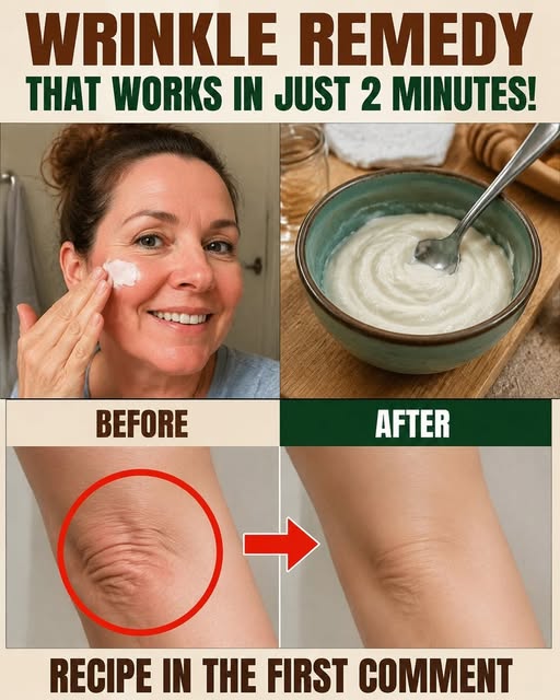 Seniors: A wrinkle remedy that works in just 2 minutes! It’s not a joke!