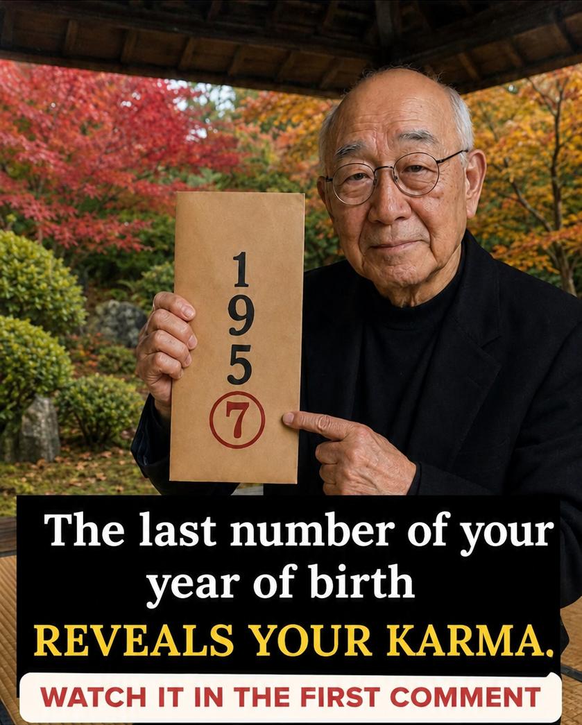Look at the last digit of your birth year and discover your hidden karma…see more