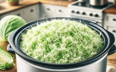 Dump cabbage and these ingredients in slow cooker for a meal guests will crave over and and over