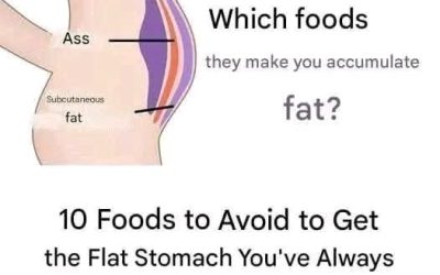 10 foods to avoid to get the flat stomach you’ve always dreamed of