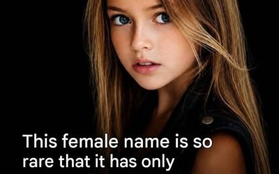 Only 600 girls have this name… See more