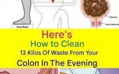 Learn How to Clean 15 Kilograms of Waste from Your Colon in One Night