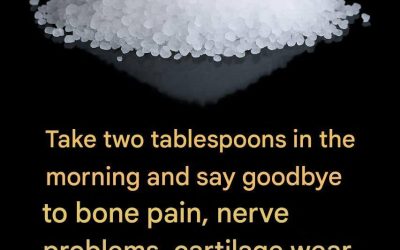 Take two tablespoons in the morning and say goodbye to bone pain, nerve problems, cartilage wear, anxiety, depression and insomnia.